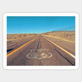 Historic Route 66 Las Vegas Nevada Sticker